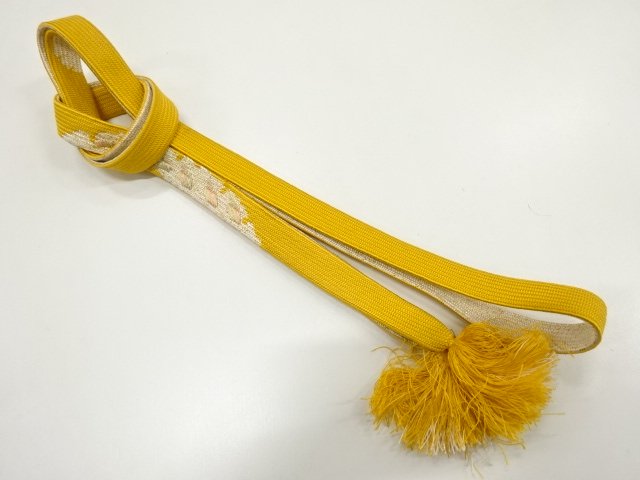 JAPANESE KIMONO / HANDTIED OBIJIME CORD